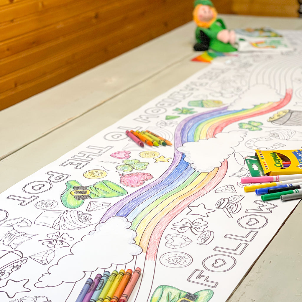 18"x72" Tabletop Coloring Runners