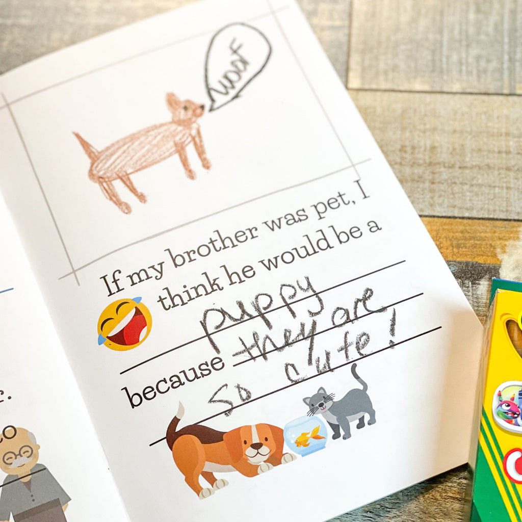 inner page of best brother ever book