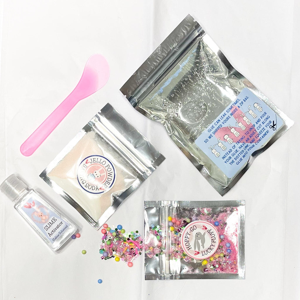 easter Slime Kit for kids individual components for DIY slime kit