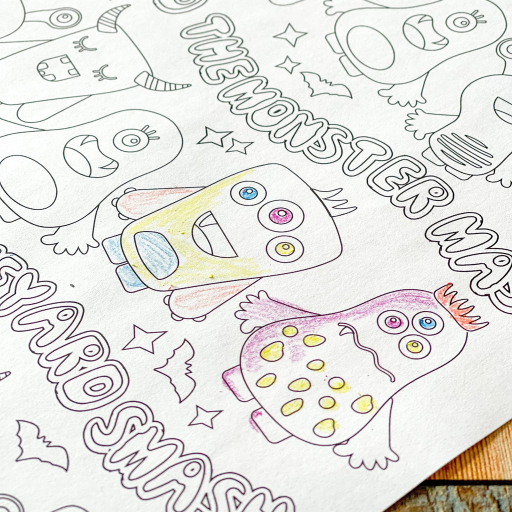 Coloring Posters - Bored to Brilliant