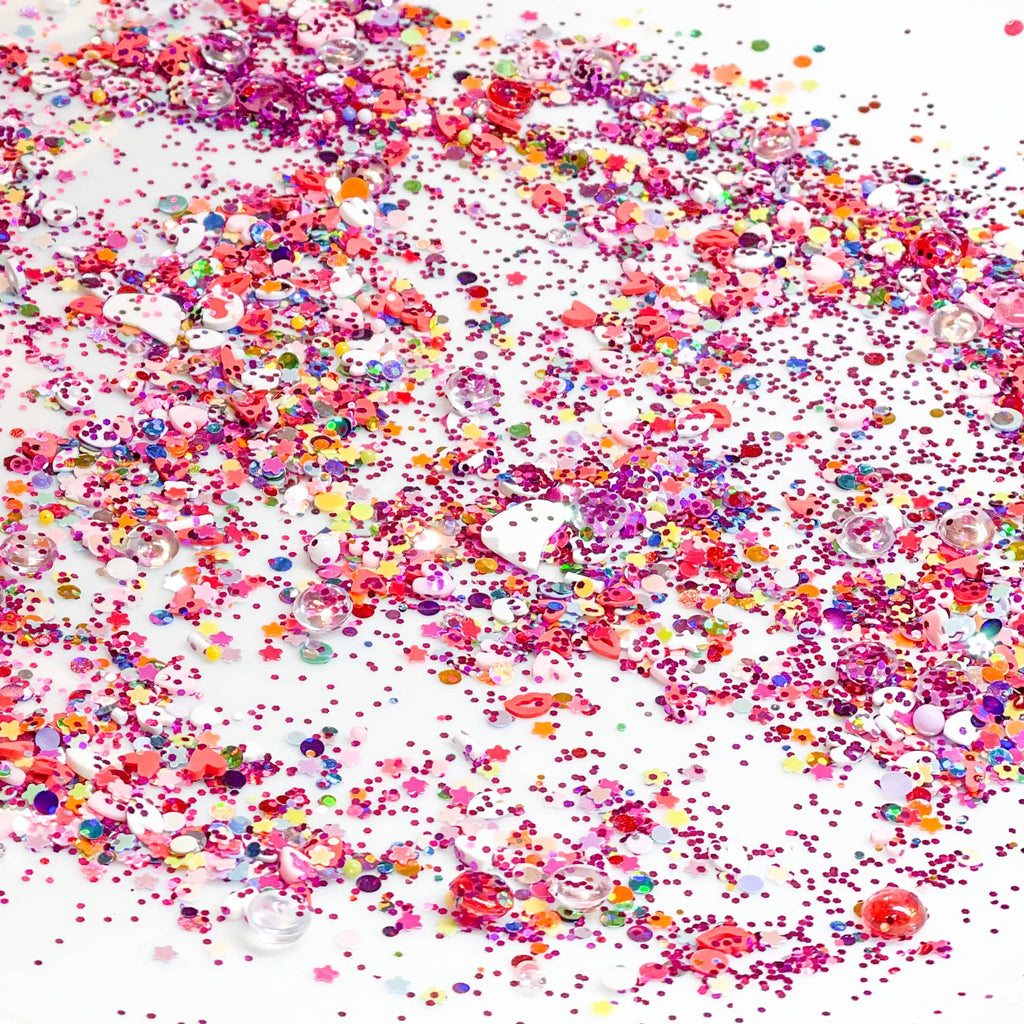 glitter for Halloween slime kit