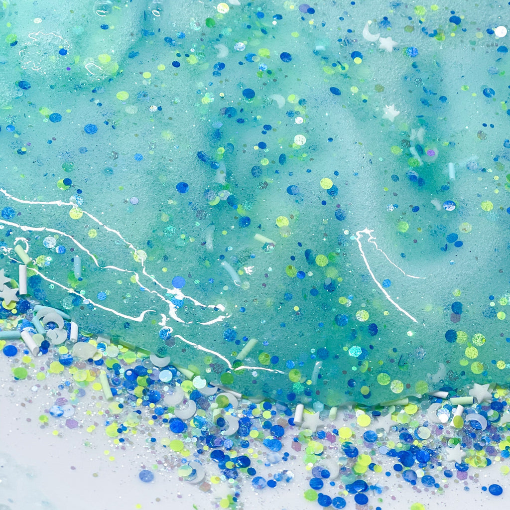glow in the dark Slime, green slime