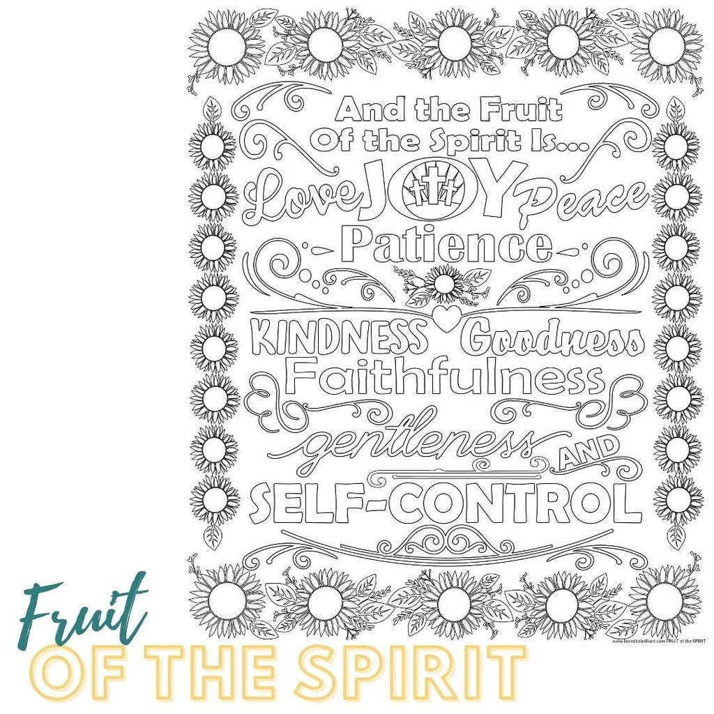 Scripture Coloring Cards - Bored to Brilliant