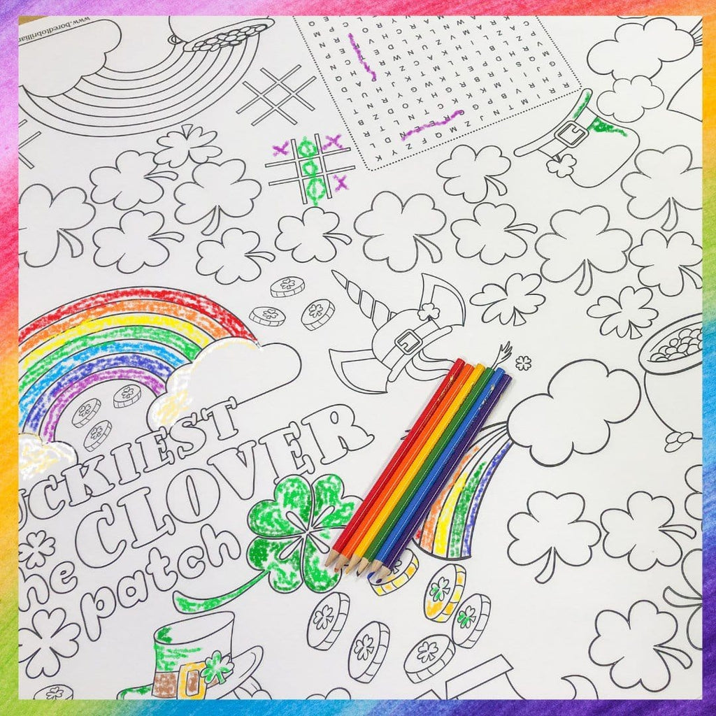 Coloring Activity Sheet - Bored to Brilliant